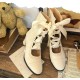 Modo Angelonia Flower Wall Short Boots(Leftovers/4 Colours/Full Payment Without Shipping)